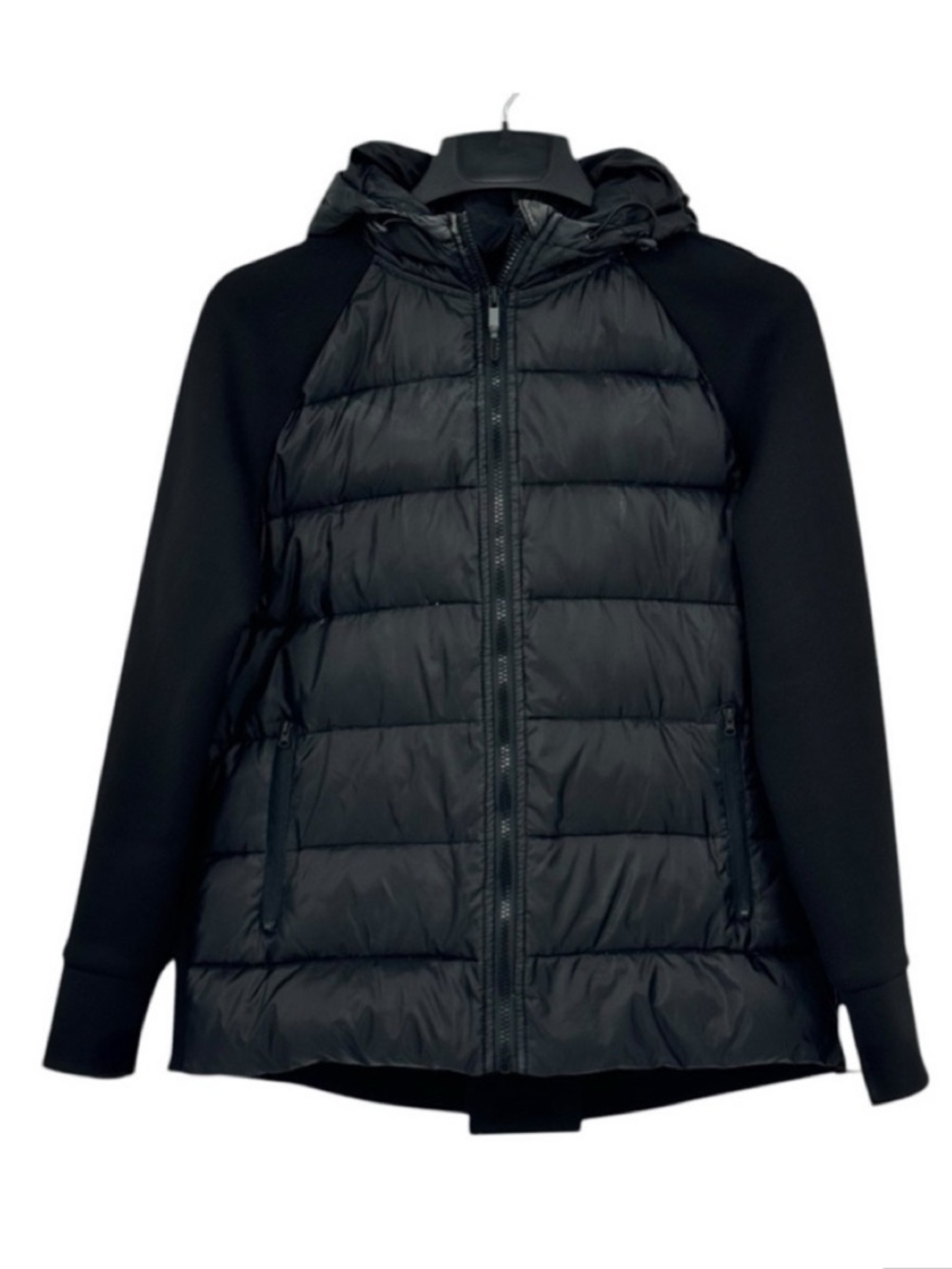 Mondetta Hooded Puffer Coat Black Medium